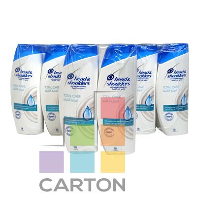 HEAD & SHOULDERS TOTAL CARE SHAMPOO 6*190ML